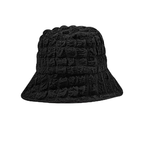 SJTJSPX Fischerhut Damen Sonnenhut UV Schutz Sommerhut Outdoor Hut Strand Bucket Hat Faltbar Freizeithut Sommermütze Herbst Camping Reisen Wandern Anglerhut von SJTJSPX