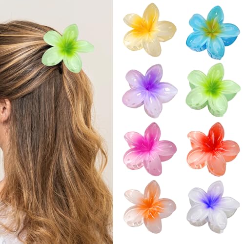 SJUNJIE 8 Stück Blumen Haarklammer Anti-Rutsch Blumen Klammer 8 Farben Groß Haarklammer Bunt Anmut Egg Flower Hair Claw Clips Anwendbar Auf Haarstyling-Accessoires für Damen SJUNJIE 8 Stück Blumen Haarklammer Anti-Rutsch Blumen Klammer 8 Farben Groß Haarklammer Bunt Anmut Egg Flower Hair Claw Clips Anwendbar Auf Haarstyling-Accessoires für Damen von SJUNJIE