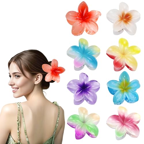 SJUNJIE 8 Stück Blumen Haarklammer Anti-Rutsch Blumen Klammer Anmut Haarklammer Bunt 8 Farben Groß Egg Flower Hair Claw Clips Anwendbar Auf Haarstyling-Accessoires für Damen SJUNJIE 8 Stück Blumen Haarklammer Anti-Rutsch Blumen Klammer Anmut Haarklammer Bunt 8 Farben Groß Egg Flower Hair Claw Clips Anwendbar Auf Haarstyling-Accessoires für Damen von SJUNJIE
