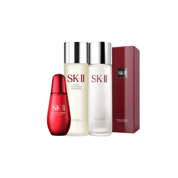 SK-II Facial Treatment Essence & Lotion + Skin Power Essence Set von SK-II