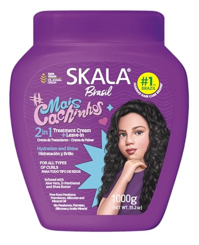SKALA Skala - Linha Expert - Mais Cachinhos Pflegecreme 1000 g - (Expert Collection - More Curls for Kids 2-in-1 Treatment Cream Net 33.81 Oz)Q von SKALA