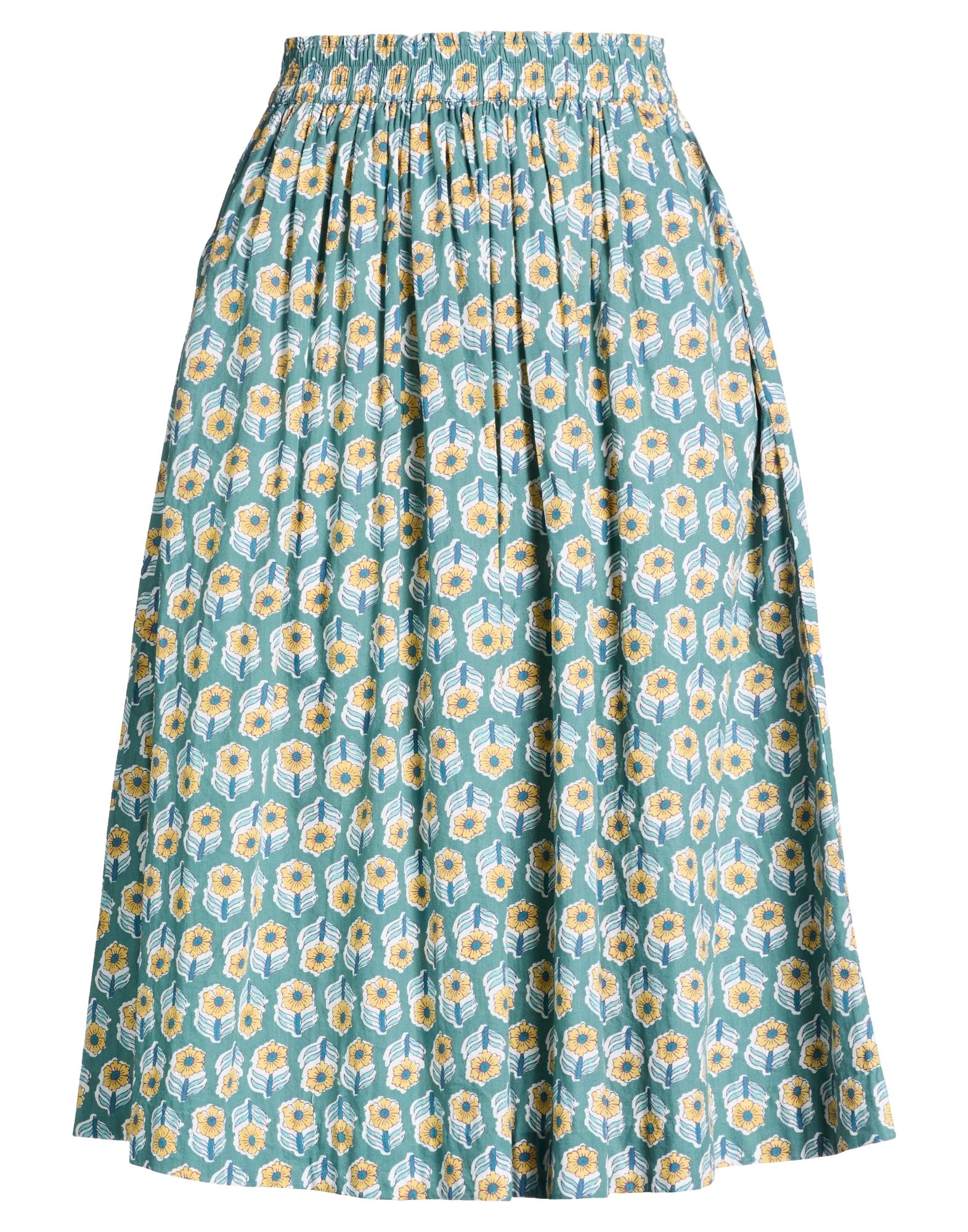 SKALL STUDIO Midi-rock Damen Smaragdgrün von SKALL STUDIO