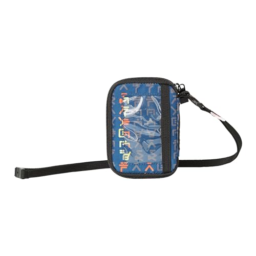 SKANDO BAGS Lego NINJAGO Geldbörse - Sicherer Reißverschluss, Abnehmbarer Gurt, Karten- und Münzfächer, wasserabweisendes Material, ideal für Schule und tägliche Essentials von SKANDO BAGS