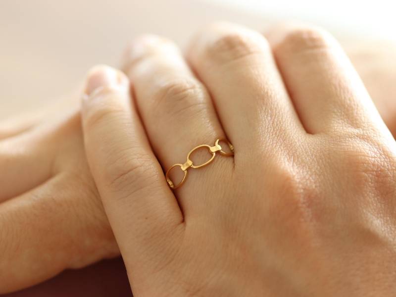 Ringe Gold Damen, Pflanzen Ring, Offener Blattring, 18K Edelstahlring, Lorbeerblatt Verstellbarer Goldring Ringe Gold Damen, Pflanzen Ring, Offener Blattring, 18K Edelstahlring, Lorbeerblatt Verstellbarer Goldring von SKASchmuck