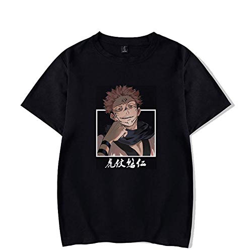 Anime T-Shirt Gojo Satoru T-Shirt Ryomen Sukuna Inumaki Toge Grafikshirt Kurzarm Tops für Männer Frauen von SKAYWHUK