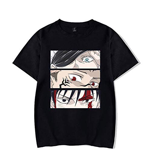 Anime T-Shirt Gojo Satoru T-Shirt Ryomen Sukuna Inumaki Toge Grafikshirt Kurzarm Tops für Männer Frauen von SKAYWHUK