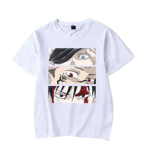 Anime T-Shirt Gojo Satoru T-Shirt Ryomen Sukuna Inumaki Toge Grafikshirt Kurzarm Tops für Männer Frauen von SKAYWHUK