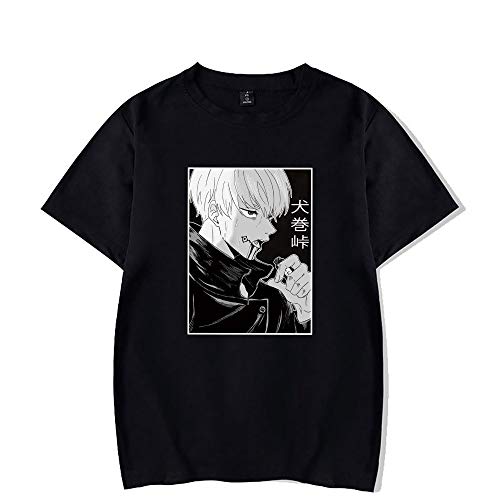 Anime T-Shirt Gojo Satoru T-Shirt Ryomen Sukuna Inumaki Toge Grafikshirt Kurzarm Tops für Männer Frauen von SKAYWHUK