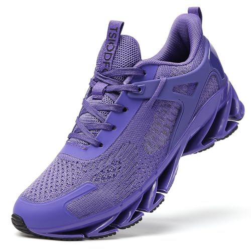 SKDOIUL Damen Athletic Tennis Walking Schuhe Fashion Sport Running Sneakers, 6852 Purple, 39 EU von SKDOIUL