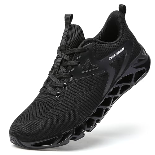 SKDOIUL Damen Athletic Tennis Walking Schuhe Fashion Sport Running Sneakers, A035 Black, 40 EU von SKDOIUL