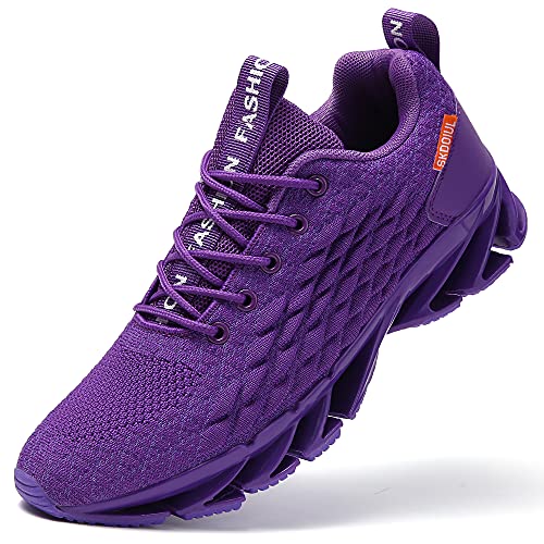 SKDOIUL Herren Sport Athletic Laufschuhe Walkingschuhe, violett, 42.5 EU von SKDOIUL