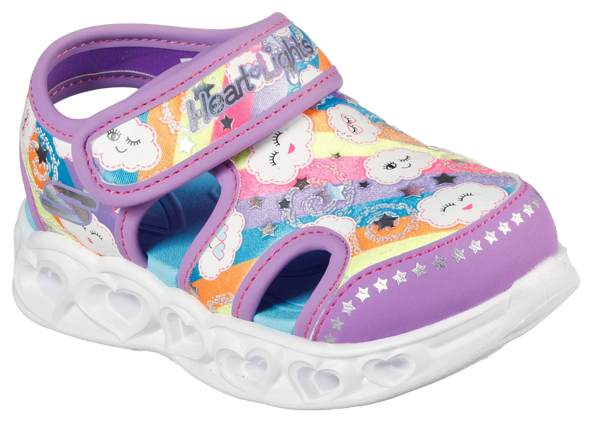 Skechers Kids Sandale "HEART LIGHTS SANDALS CUTIE CLOUDS" von SKECHERS Kids