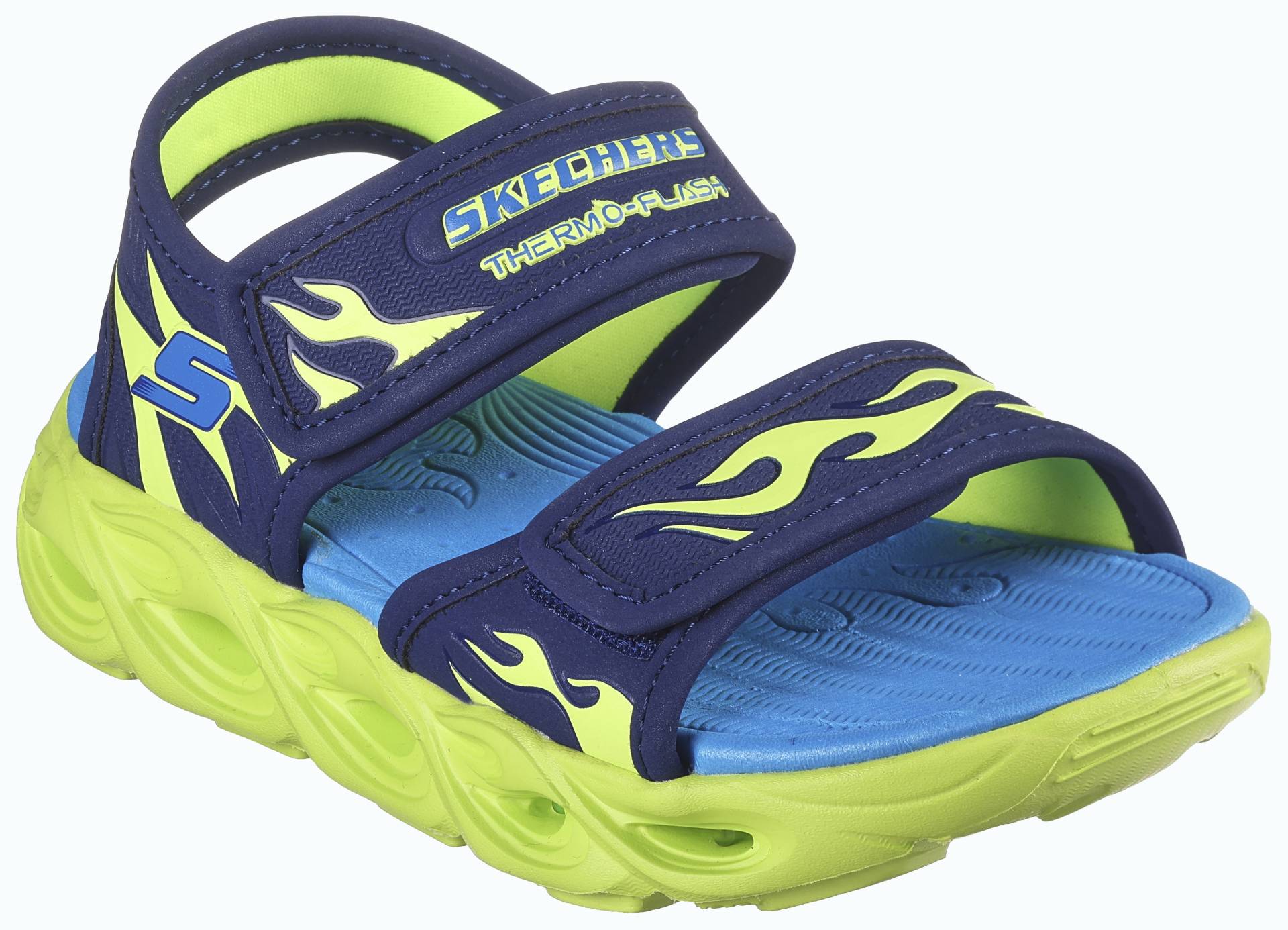 Skechers Kids Sandale "THERMO-SPLASH-HEAT TIDE", Sommerschuh, Klettschuh, Sandalette, mit cooler Blinkfunktion von SKECHERS Kids