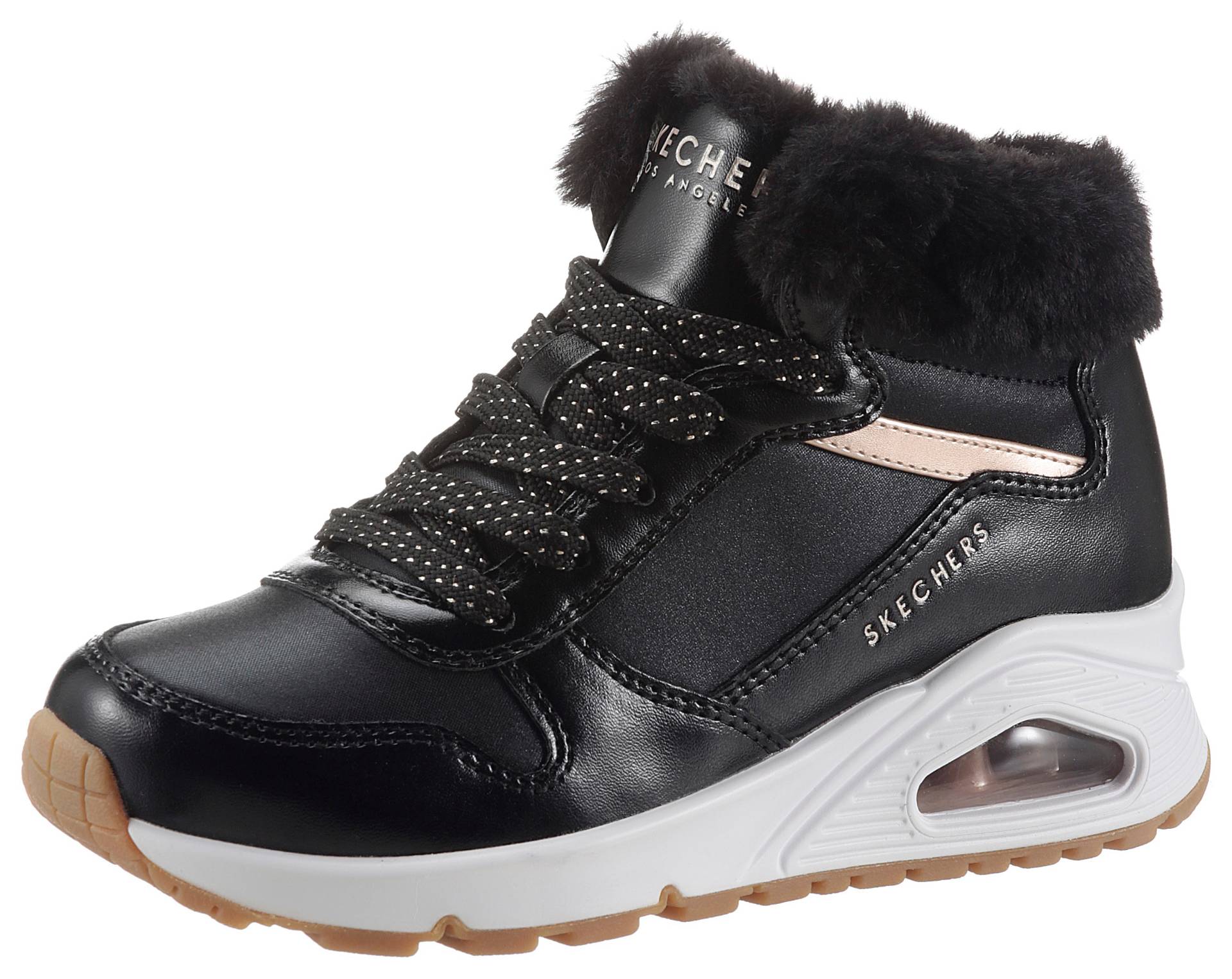 Skechers Kids Schnürboots "UNO-COZY ON AIR", mit Air-Cooled Memory Foam von SKECHERS Kids