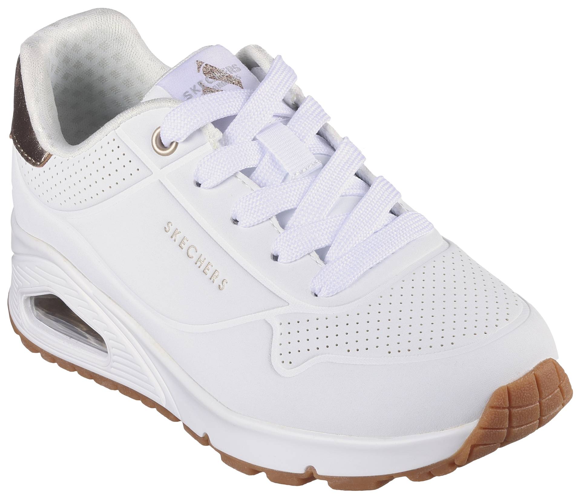 Skechers Kids Sneaker "ESS - STREET GIRLS", mit gepolstertem Schaftrand, Freizeitschuh, Halbschuh, Schnürschuh von SKECHERS Kids