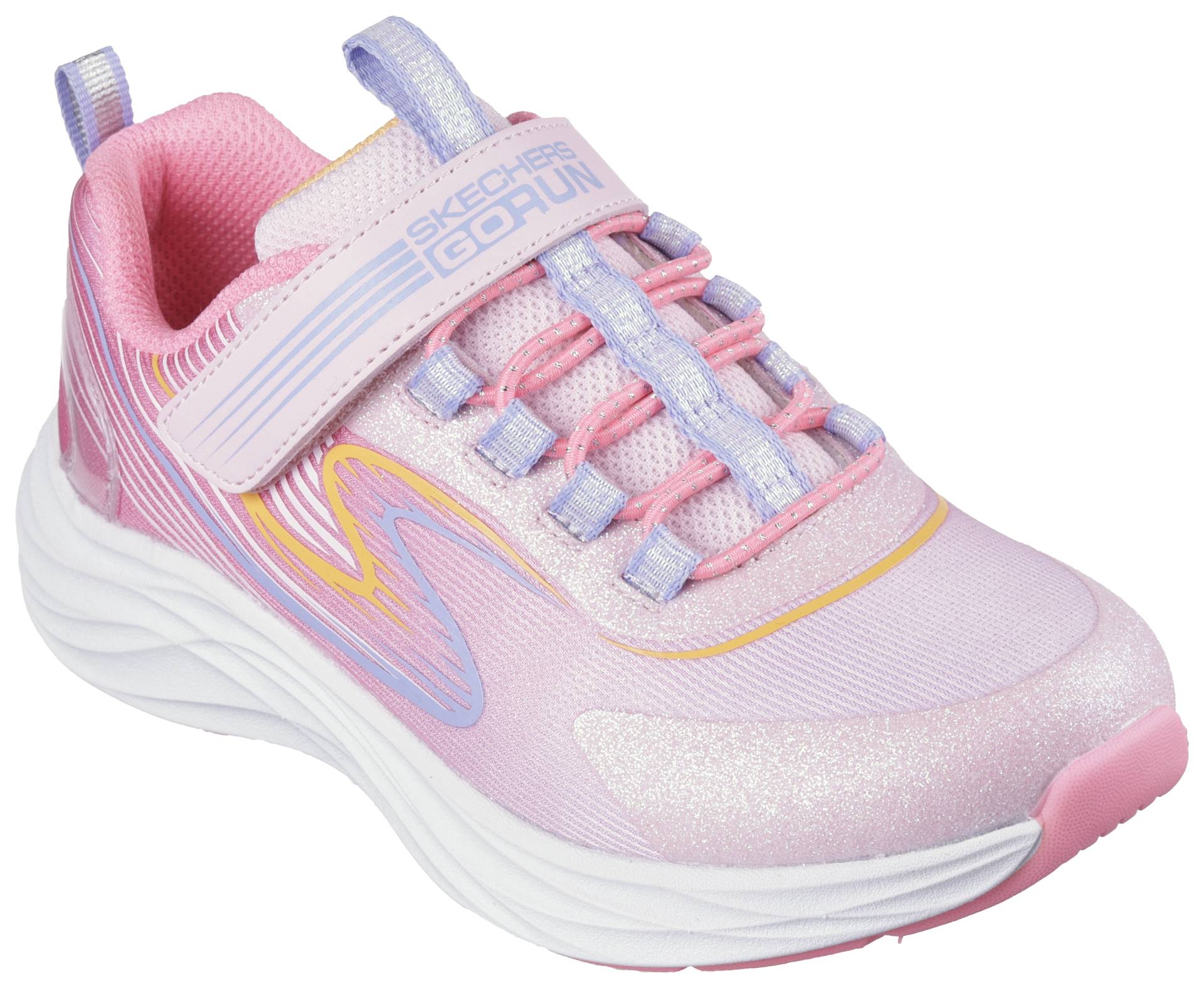 Skechers Kids Sneaker "GO-RUN ACCELERATE", mit Glitzerbesatz, Freizeitschuh, Halbschuh, Schnürschuh von SKECHERS Kids