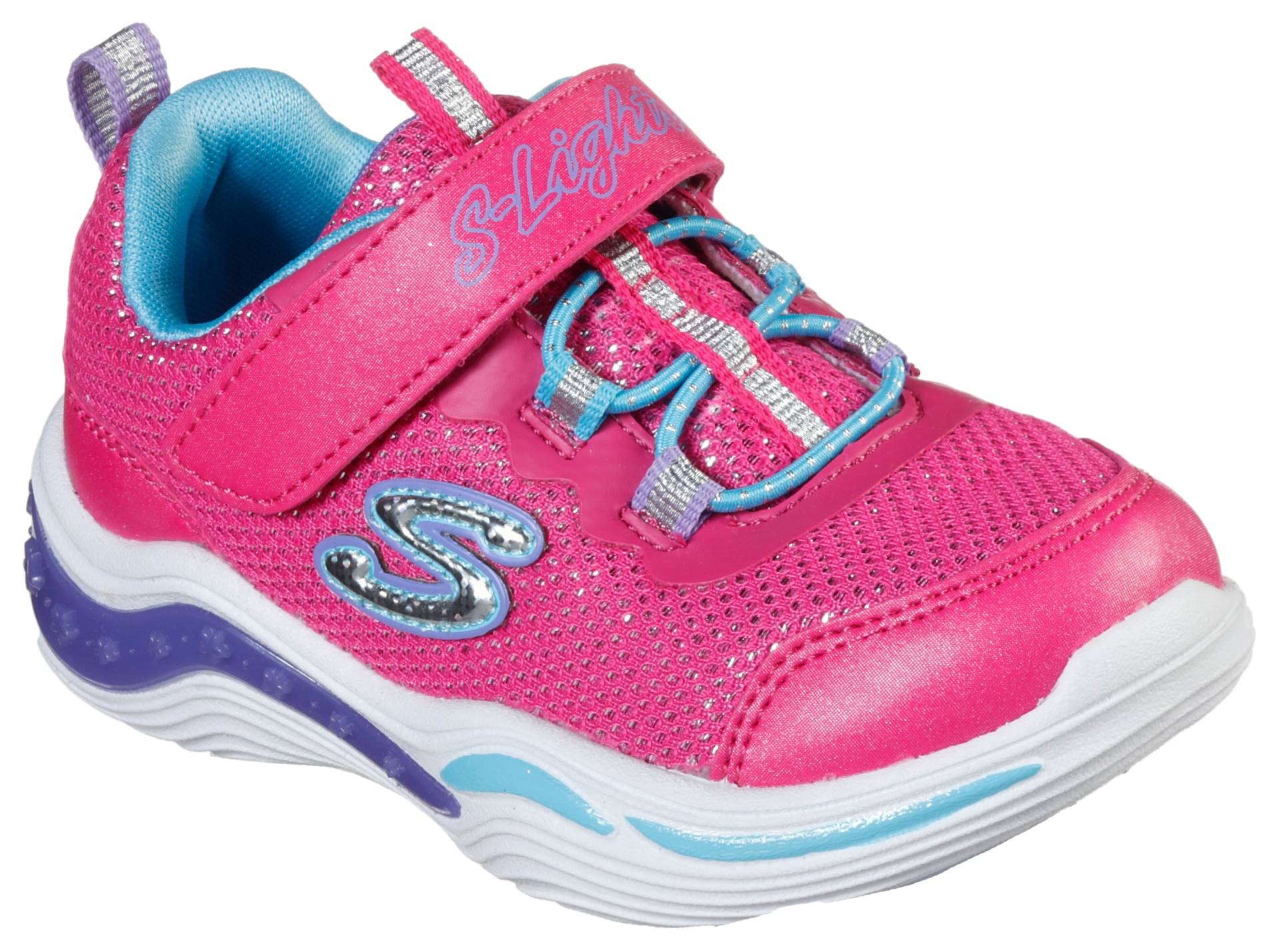 Skechers Kids Sneaker "POWER PETALS", mit praktischem Klettverschluss, Freizeitschuh, Halbschuh, Schnürschuh von SKECHERS Kids