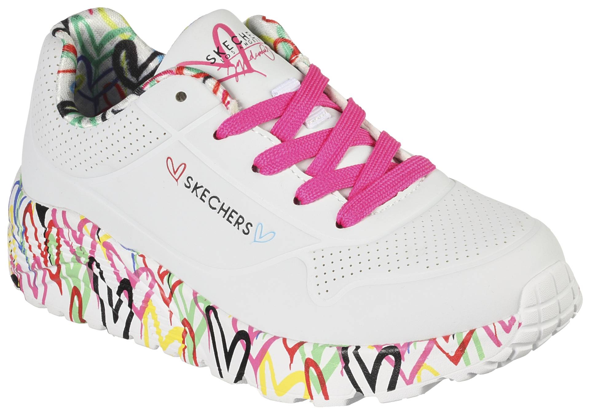 Skechers Kids Sneaker "UNO LITE", mit bedruckter Sohle, Freizeitschuh, Halbschuh, Schnürschuh von SKECHERS Kids