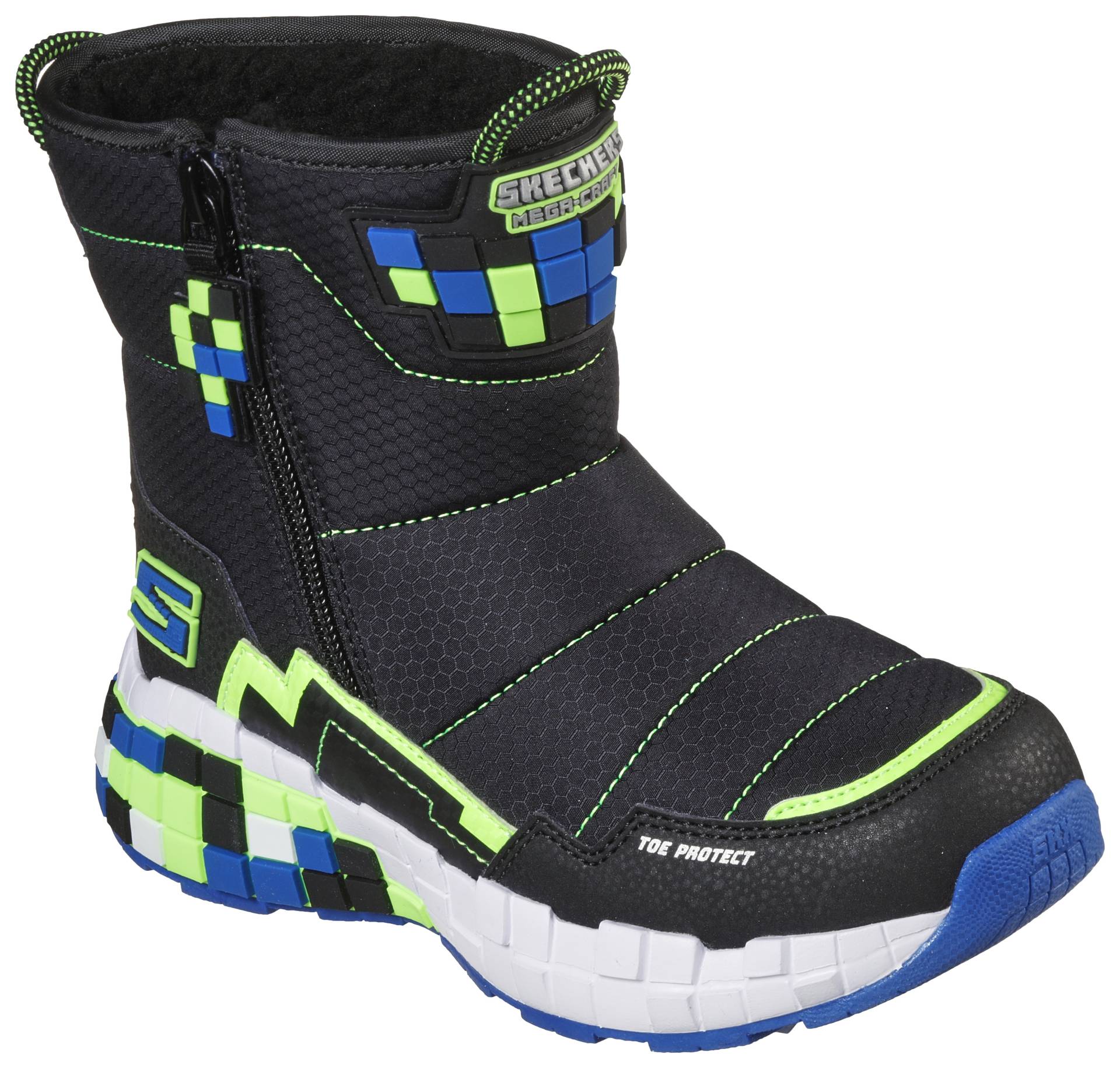 Skechers Kids Winterboots "MEGA-CRAFT FLASH BREEZE", mit Reißverschluss von SKECHERS Kids