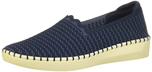SKECHERS MODERN COMFORT WOMEN'S Damen Sepulveda 2.0-Beach Waves Flacher Slipper, Marineblau, 35 EU von SKECHERS MODERN COMFORT WOMEN'S