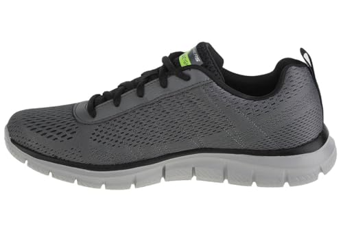 Skechers Herren Track-Moulton Sneakers,Sports Shoes, Charcoal Black Ccbk, 47.5 EU von Skechers