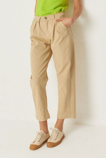SKFK Amata Relaxed Fit Hose - Sand von SKFK