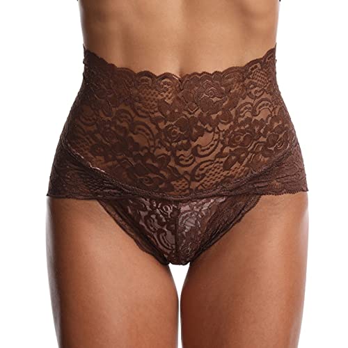 SKFLABOOF Damen Slip Desouses Für Frauen Sexy Sexy Unterwäsche Für Frau Erotisch Bauchweg Unterhose Sexy Slips Damen Erotisch Unterwäsche Damen Sexy Spitze Damen Slips Mit Spitze Latex Slip von SKFLABOOF