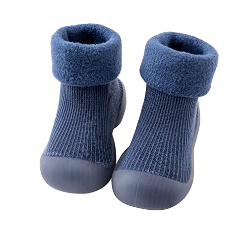 SKFLABOOF Gummistiefel Kinder Wasserschuhe wasserdichte Slipper rutschfeste Sock Walker Kleinkind Gummistiefel Schlappen Sommer Barfussschuhe Sneaker Laufsocken von SKFLABOOF