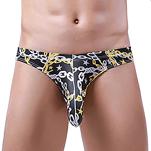 SKFLABOOF Herren Slip Männer Tanga String Tanga Erotische Strings Für Herren Latex Slip Addicted Underwear Herren Tanga Sexy Badestring Männer von SKFLABOOF