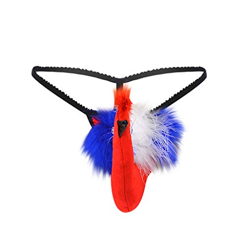 SKFLABOOF Herren Slip Unterwäsche G String Tanga Push Up Unterhose Männer Lustige Badehose Borat+Anzug Slips von SKFLABOOF