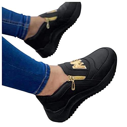 SKFLABOOF Sneaker & Sportschuhe Für Damen Sale Knöchelhohe Comfort Schuhe Orthopädische Römer Shuhe Stützschuhe Buty Letnie Damskie Mit Absatz Frühling Chucks Shoes von SKFLABOOF