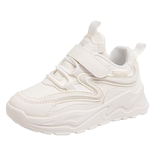 Sportschuhe Kinder Hallenschuhe Mädchen Outdoor Turnschuhe Trekkingschuhe Wanderschuhe Tennisschuhe Jungen Sommerschuhe Kinderschuhe Laufschuhe Outdoorschuhe Weiß 26/EU von SKFLABOOF