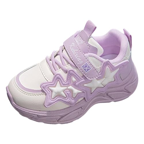 Sportschuhe Kinder Turnschuhe Mädchen Outdoor Laufschuhe Wanderschuhe Trekkingschuhe Hallenschuhe Tennisschuhe Kinderschuhe Sommerschuhe Jungen Outdoorschuhe Lila 28/EU von SKFLABOOF