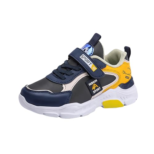 SKFLABOOF Sportschuhe Kinder Turnschuhe Mädchen Sommerschuhe Jungen Wanderschuhe Hallenschuhe Tennisschuhe Trekkingschuhe Outdoor Kinderschuhe Laufschuhe Outdoorschuhe Gelb 32/EU von SKFLABOOF