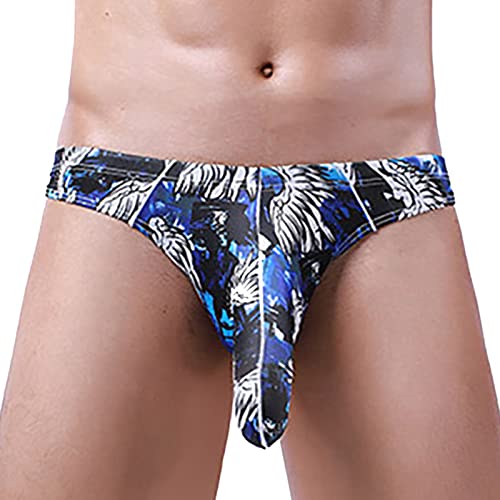 SKFLABOOF String Tanga Herren Suspensorium Herren Unterhose Herren Leder Dessous Lange Boxershorts Herren Baumwolle Unterhosen Herren Männer String Tanga Erotische Unterwäsche Herren von SKFLABOOF