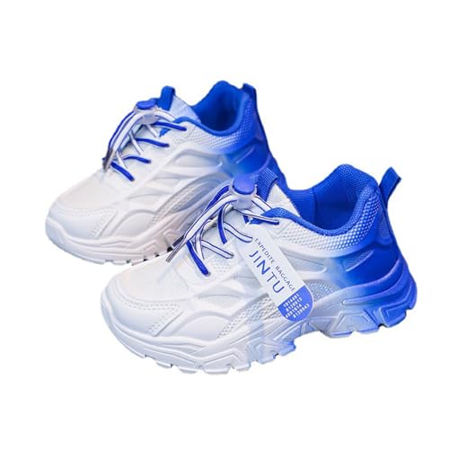 Turnschuhe Mädchen Sommerschuhe Kinder Tennisschuhe Sportschuhe Kinderschuhe Wanderschuhe Hallenschuhe Trekkingschuhe Laufschuhe Outdoor Jungen Outdoorschuhe Blau 31/EU von SKFLABOOF