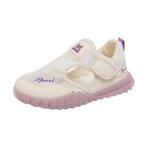 Turnschuhe Mädchen Sommerschuhe Kinder Trekkingschuhe Sportschuhe Kinderschuhe Tennisschuhe Hallenschuhe Wanderschuhe Jungen Outdoor Laufschuhe Outdoorschuhe Lila 36/EU von SKFLABOOF