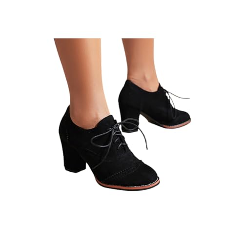 damen boots schwarz, Stiefeletten Mit Absatz - Winter Shoes Women Winterboots Herbstschuhe High Heels Damenstiefeletten Schuhe Elegant 002b Schwarz, 39 EU von SKFLABOOF