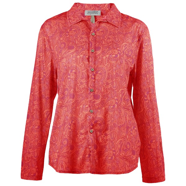 SKHOOP - Women's Flora Shirt - Bluse Gr S rot von SKHOOP