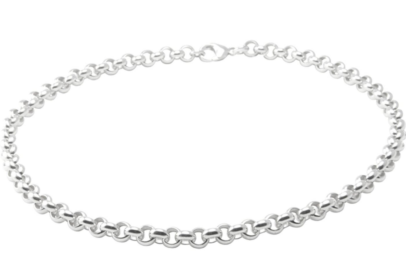 SKIELKA DESIGNSCHMUCK Kette ohne Anhänger Silber Kette Erbs" 7,2 mm (Sterling Silber 925), hochwertige Goldschmiedearbeit aus Deutschland" von SKIELKA DESIGNSCHMUCK