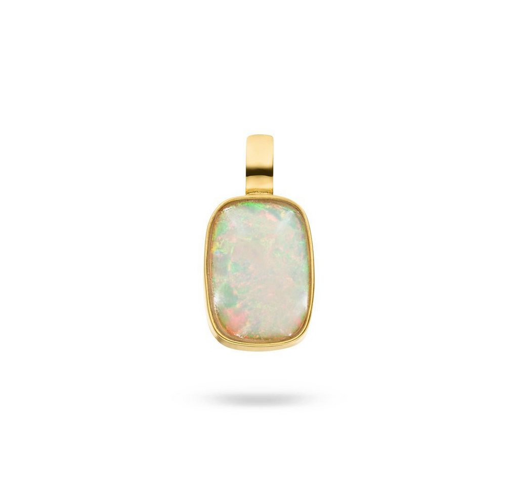 SKIELKA DESIGNSCHMUCK Kettenanhänger Opal Anhänger 2,6 ct. (Gelbgold 585), hochwertige Goldschmiedearbeit aus Deutschland von SKIELKA DESIGNSCHMUCK