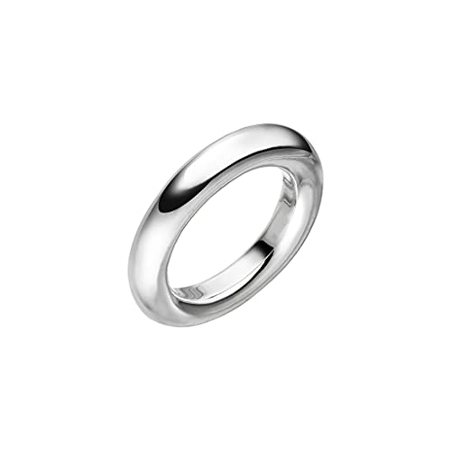 Silber Ring "Round" 5 mm (Sterling Silber 925) RingSize 58 (18.5) von Skielka Designschmuck