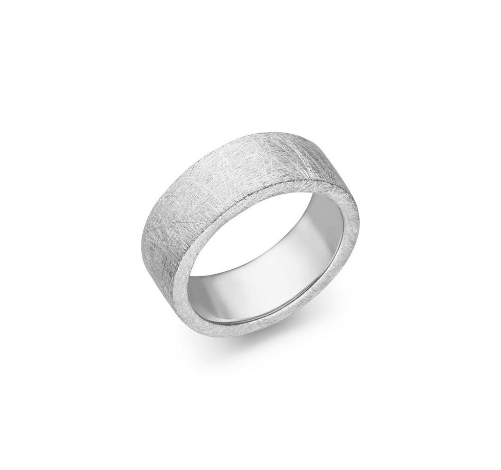 SKIELKA DESIGNSCHMUCK Silberring Silber Ring Simple" 8 mm (Sterling Silber 925) (1-tlg), hochwertige Goldschmiedearbeit aus Deutschland" von SKIELKA DESIGNSCHMUCK