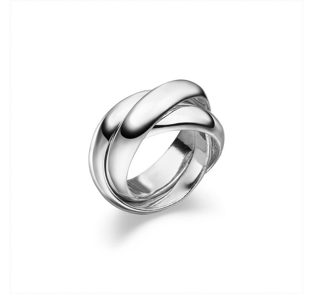 SKIELKA DESIGNSCHMUCK Silberring (Spielring, 3er Ring), hochwertige Goldschmiedearbeit aus Deutschland von SKIELKA DESIGNSCHMUCK