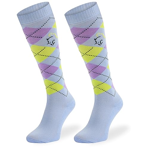 SKIETY Baumwollsocken – Reitsachen – Kniestrümpfe Herren & Damen & Kinder – Damen-kniestrümpfe – Reitsocken Damen & Kinder – Reitsachen Mädchen von SKIETY