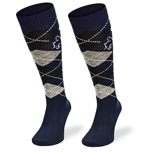 SKIETY Baumwollsocken – Reitsachen – Kniestrümpfe Herren & Damen & Kinder – Damen-kniestrümpfe – Reitsocken Damen & Kinder – Reitsachen Mädchen von SKIETY