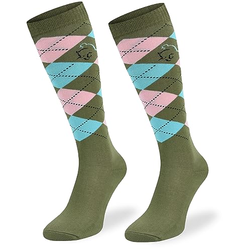 SKIETY Baumwollsocken – Reitsachen – Kniestrümpfe Herren & Damen & Kinder – Damen-kniestrümpfe – Reitsocken Damen & Kinder – Reitsachen Mädchen von SKIETY