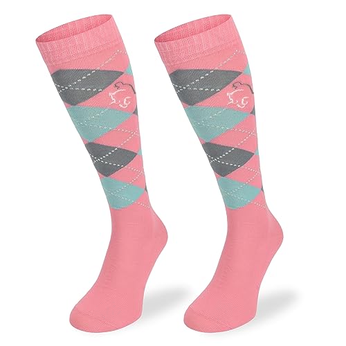 SKIETY Baumwollsocken – Reitsachen – Kniestrümpfe Herren & Damen & Kinder – Damen-kniestrümpfe – Reitsocken Damen & Kinder – Reitsachen Mädchen von SKIETY