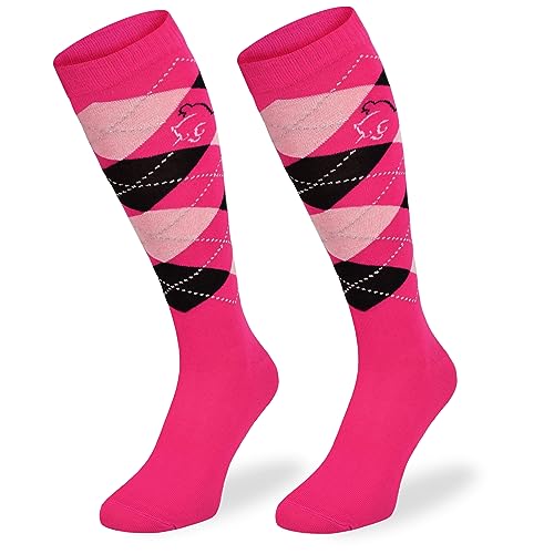 SKIETY Baumwollsocken – Reitsachen – Kniestrümpfe für Erwachsene, Reiter und Läufer – Damen & Kinder – Reitsocken Damen & Kinder – Reitsachen Mädchen – Größe 39-42 – Unisex – SPDJC_6 – 1 Stück von SKIETY
