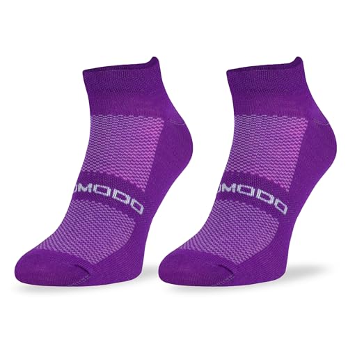 SKIETY Bequeme Laufsocken Sport Laufsocken Comodo Run10 - Wandersocken - Technische Socken - Atmungsaktiv Antibakteriell - 40% Merinowolle - Fuchsienfarben - Größe 39-42 von SKIETY